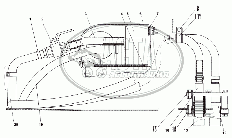 Отопитель (вентилятор) Т-25